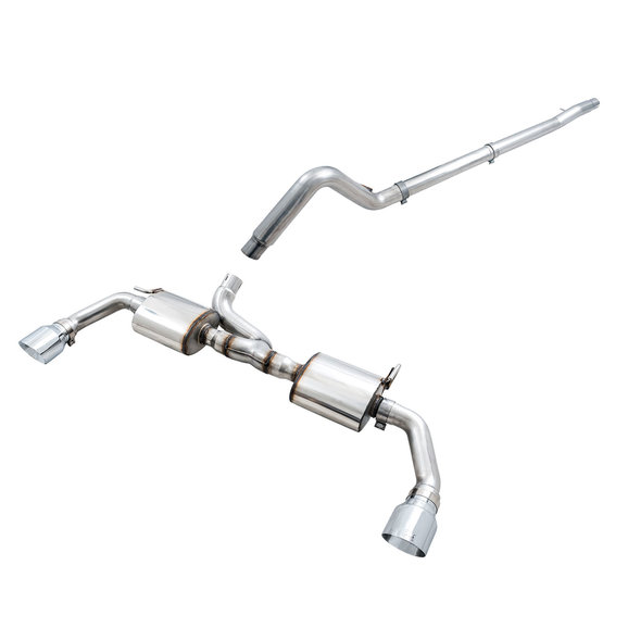 AWE Exhaust  Tread Edition Axle Back Exhaust System for 12-18 Jeep Wrangler JK 3.6L
