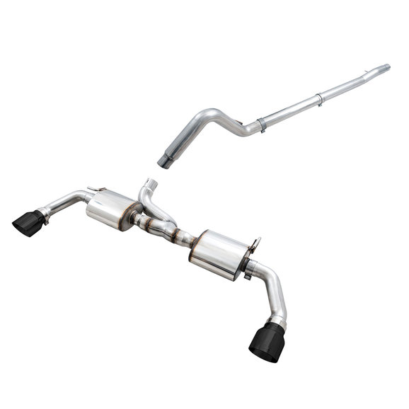 AWE Exhaust  Tread Edition Axle Back Exhaust System for 12-18 Jeep Wrangler JK 3.6L