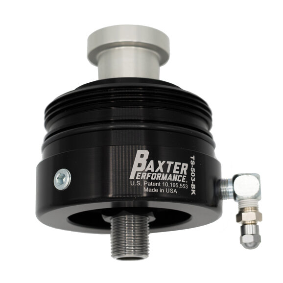 Baxter Performance Spin-On Oil Filter Adapter Baxter Performance TS-503-BK Spin-On Oil Filter Adapter for 16-23 Toyota Tacoma with 3.5L
