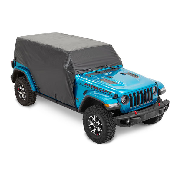 Bestop All Weather Trail Cover in Black Bestop 81045-01 All Weather Trail Cover in Black for 07-21 Jeep Wrangler JK & JL Unlimited