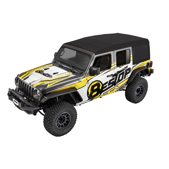 Bestop Supertop Ultra Squareback Soft Top Bestop Supertop Ultra Squareback Soft Top for 18-26 Jeep Wrangler JL Unlimited 4-Door