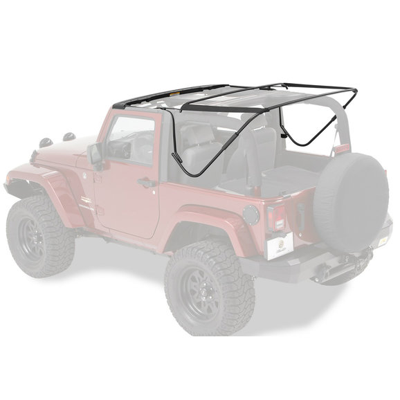Bestop Factory Style Bow Kit Bestop 55000-01 Factory Style Bow Kit for 10-18 Jeep Wrangler JK with Factory Soft Top & 07-18 Wrangler with Supertop NX