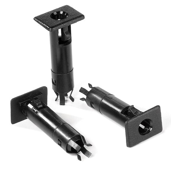 Bestop Door Pin Inserts Bestop 5124601 Door Pin Inserts for 87-06 Jeep Wrangler YJ & TJ