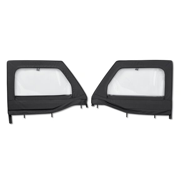 Bestop  HighRock 4x4 Element Upper Fabric Half Doors for 18-24 Jeep Wrangler JL & Gladiator JT