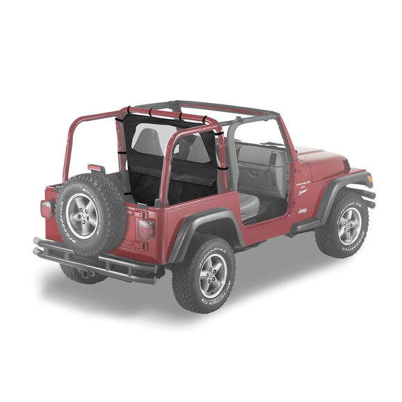 Bestop Windjammer Bestop Windjammer for 97-02 Jeep Wrangler TJ in Black Denim