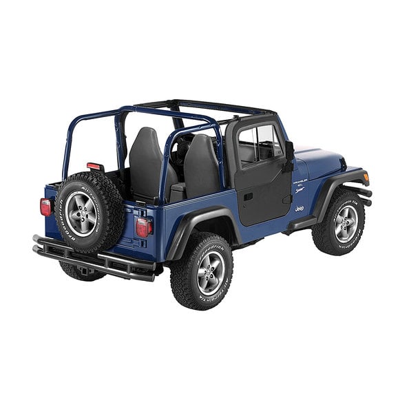 Bestop Upper Door Sliders Bestop Upper Door Sliders for 97-06 Jeep Wrangler TJ & Unlimited