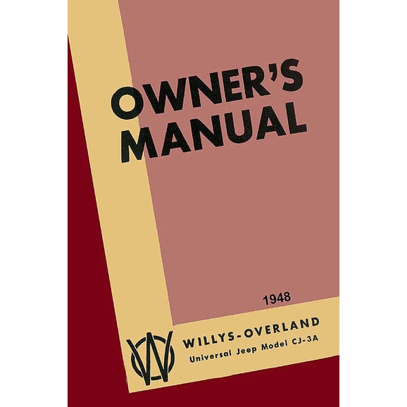Bishko Automotive Literature Factory Authorized Owners Manuals Bishko Automotive Literature Factory Authorized Owners Manuals for Classic Willy's Jeeps
