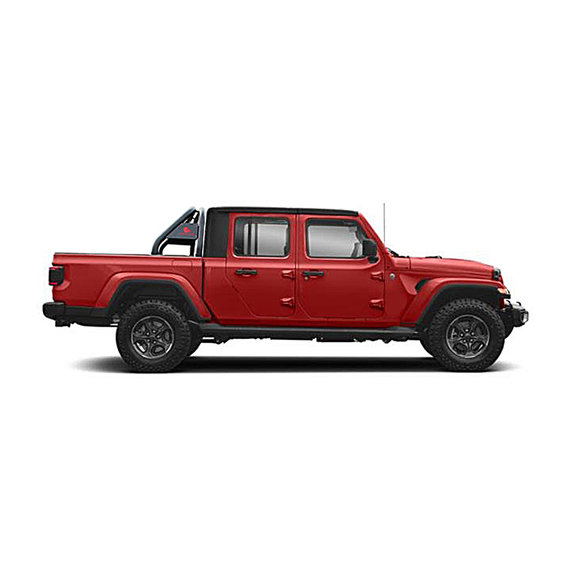 Black Horse Off Road Classic  Roll Bar Black Horse Off Road RB10BK Classic  Roll Bar for 20-23 Jeep Gladiator JT without Tonneau