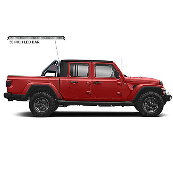 Black Horse Off Road Classic Roll Bar Black Horse Off Road Classic Roll Bar for 20-23 Jeep Gladiator JT without Tonneau