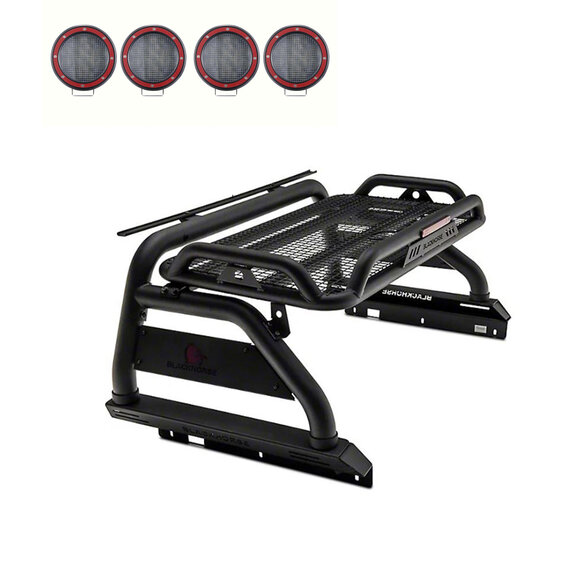 Black Horse Off Road  Atlas Roll Bar for 20-24 Jeep Gladiator JT