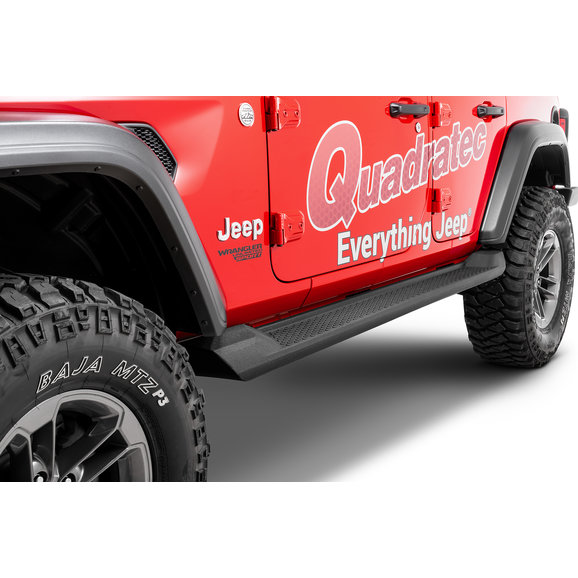 Black Horse Off Road OE Style Jeep Running Boards Black Horse Off Road RJEWRJL OE Style Jeep Running Boards for 18-23 Jeep Wrangler JL Unlimited 4-Door