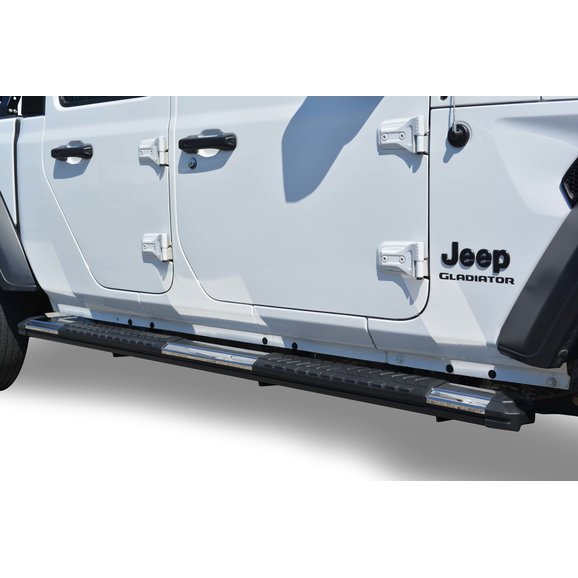 Black Horse Offroad Cutlass Running Boards Black Horse Offroad  Cutlass Running Boards for 20-23 Jeep Gladiator JT