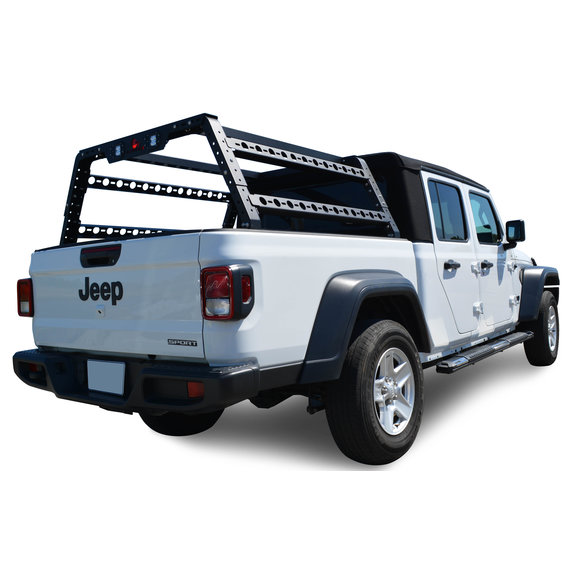 Black Horse Offroad Overland Utility Rack Black Horse Offroad TR01B Overland Utility Rack for 20-23 Jeep Gladiator JT