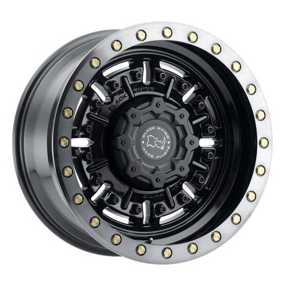 Black Rhino Hard Alloys  Abrams Wheel for 07-22 Jeep Wrangler JL, JK & Gladiator JL