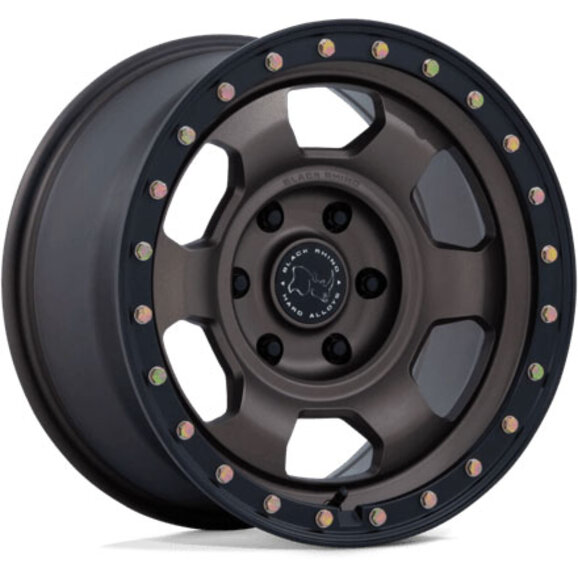 Black Rhino Hard Alloys Trooper Wheel Black Rhino Hard Alloys Trooper Wheel for 21-26 Ford Bronco