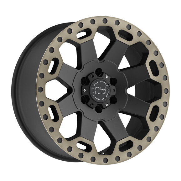 Black Rhino Hard Alloys Warlord Wheel Black Rhino Hard Alloys Warlord Wheel for 21-26 Ford Bronco