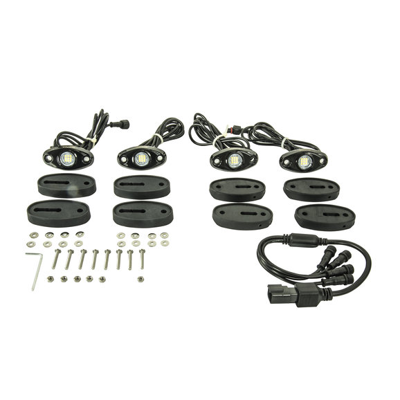 Blazer International LED White Rock Lights - 4 Pack Blazer International CWL515 LED White Rock Lights - 4 Pack