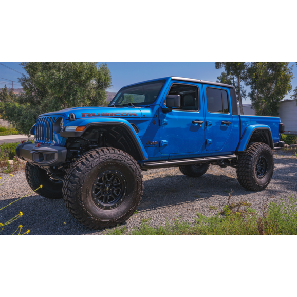 Body Armor Rock Crawler Side Steps Body Armor JT-4121 Rock Crawler Side Steps for 20-21 Jeep Gladiator JT