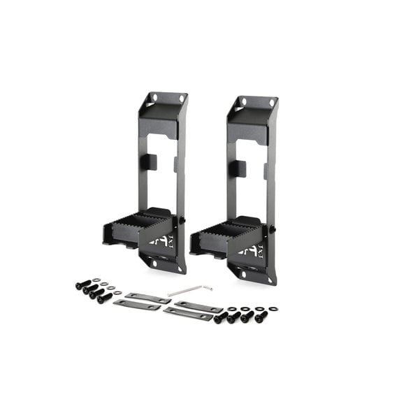 Body Armor Hinge Steps Body Armor 5146 Hinge Steps for 07-21 Jeep Wrangler JK, JL, & Gladiator JT