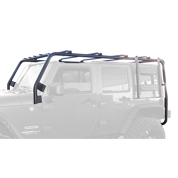 Body Armor Gen 2 Cargo Roof Rack Body Armor JK-7100 Gen 2 Cargo Roof Rack for 07-18 Jeep Wrangler JK Unlimited 4-Door