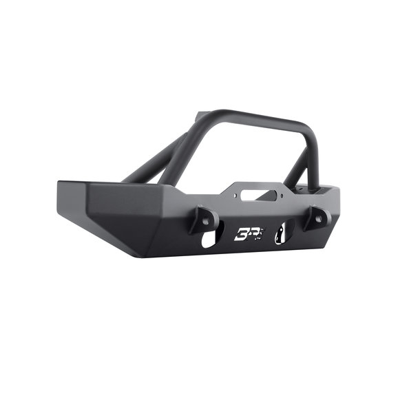 Body Armor Tubular Hoop Grille Guard Body Armor JL-5124 Tubular Hoop Grille Guard for 18-21 Jeep Wrangler JL with Body Armor Front Winch Bumper