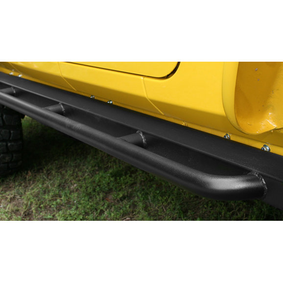 Body Armor Rockcrawler Side Guards Body Armor WU-4121 Rockcrawler Side Guards for 04-06 Jeep Wrangler Unlimited