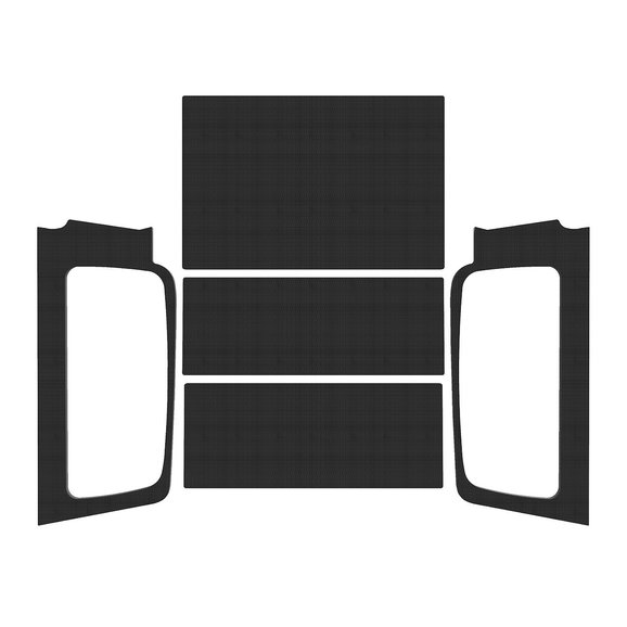 Boom Mat Hardtop Sound Deadening Headliner Boom Mat Hardtop Sound Deadening Headliner for 04-06 Jeep Wrangler Unlimited LJ