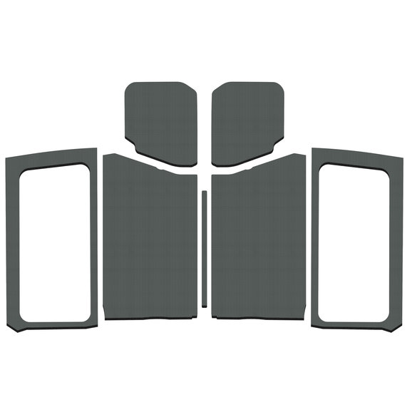 Boom Mat  Sound Deadening Headliner & Hardtop Sides Kit for 18-20 JeepWrangler JL 2-Door