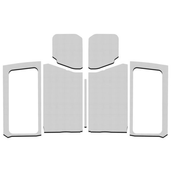 Boom Mat  Sound Deadening Headliner & Hardtop Sides Kit for 18-20 JeepWrangler JL 2-Door