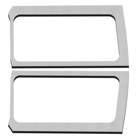 Boom Mat  Hardtop Sound Deadening Rear Side Window Kit for 18-25 Jeep Wrangler JL 2-Door