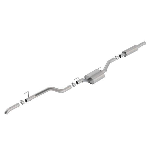 Borla S-Type T-304 Stainless Steel Catback Exhaust System Borla S-Type T-304 Stainless Steel Catback Exhaust System for 2020 Jeep Gladiator JT