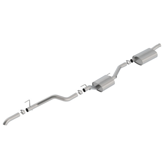 Borla Touring T-304 Stainless Steel Catback Exhaust System Borla Touring T-304 Stainless Steel Catback Exhaust System for 2020 Jeep Gladiator JT