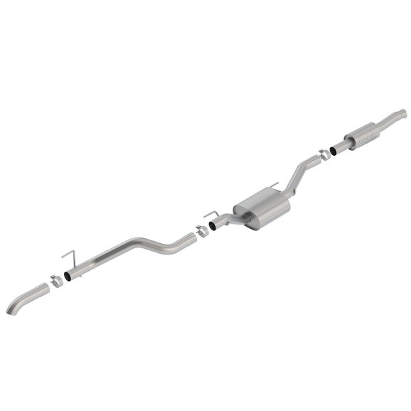 Borla ATAK® T-304 Stainless Steel Catback Exhaust System Borla ATAK® T-304 Stainless Steel Catback Exhaust System for 2020 Jeep Gladiator JT