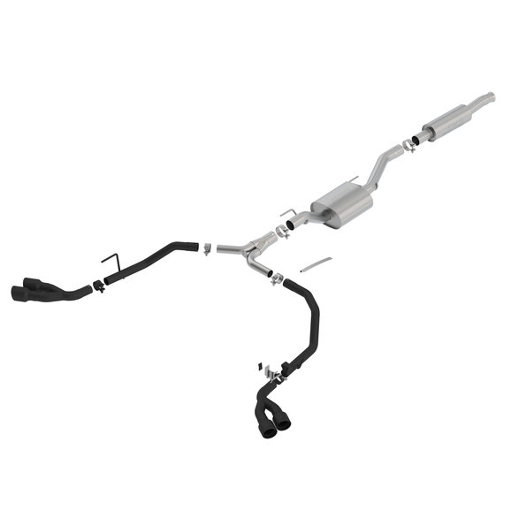 Borla 140815cb S Type Cat Back Exhaust For 2020 Jeep Gladiator Jt