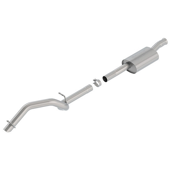 Borla 2.75" Climber Cat-Back Exhaust System Borla 140747 2.75" Climber Cat-Back Exhaust System for 18-19 Jeep Wrangler JL Unlimited 4-Door with 2.0L