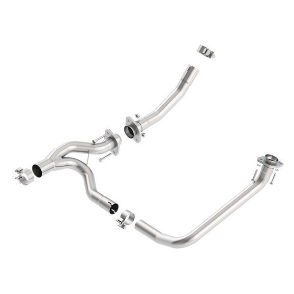 Borla Y-Pipe Borla 60595 Y-Pipe for 12-18 Jeep Wrangler JK with 3.6L