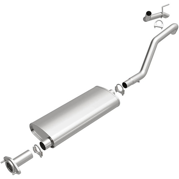 BRExhaust Direct-Fit Exhaust BRExhaust 106-0014 Direct-Fit Exhaust for 05-10 Jeep Grand Cherokee WK and Commander XK