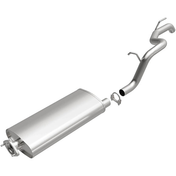 BRExhaust Direct-Fit Exhaust BRExhaust 106-0012 Direct-Fit Exhaust for 02-07 Jeep Liberty KJ