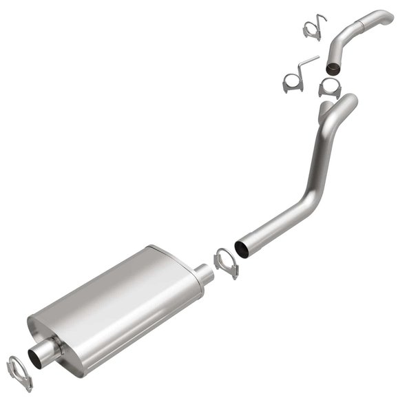 BRExhaust Direct-Fit Exhaust BRExhaust 106-0730 Direct-Fit Exhaust for 93-98 Jeep Grand Cherokee ZJ