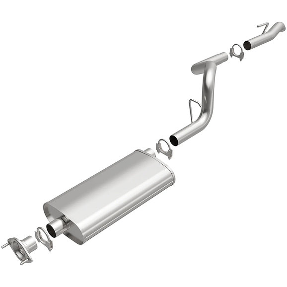 BRExhaust Direct-Fit Exhaust BRExhaust 106-0003 Direct-Fit Exhaust for 96-01 Jeep Cherokee XJ