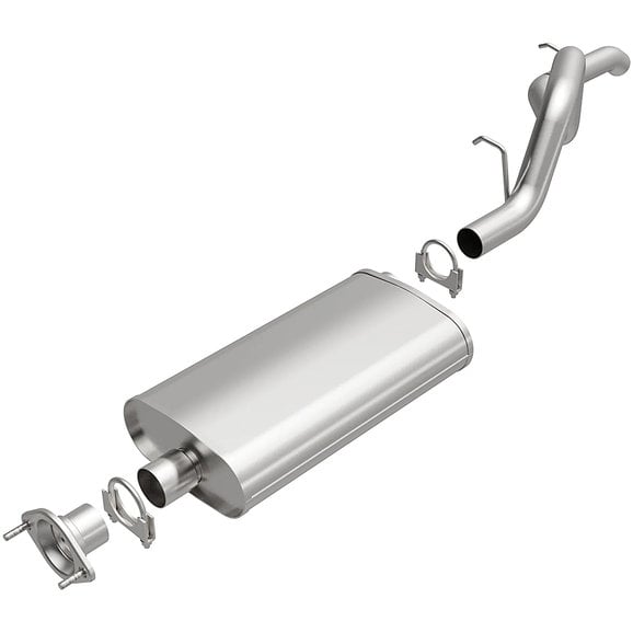 BRExhaust Direct-Fit Exhaust BRExhaust 106-0002 Direct-Fit Exhaust for 97-06 Jeep Wrangler TJ
