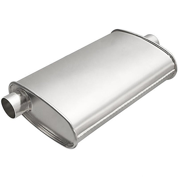 BRExhaust Direct-Fit Muffler BRExhaust 100-5223 Direct-Fit Muffler for 93-95 Jeep Wrangler YJ with 2.5L and 4.0L Engines