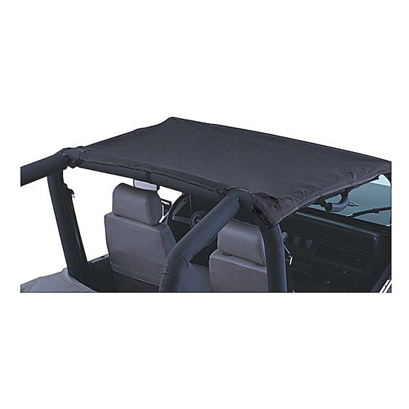 Crown Automotive Beach Topper in Black Vinyl Crown Automotive BT10001 Beach Topper in Black Vinyl for 52-75 Willys M38-A1 and CJ-5