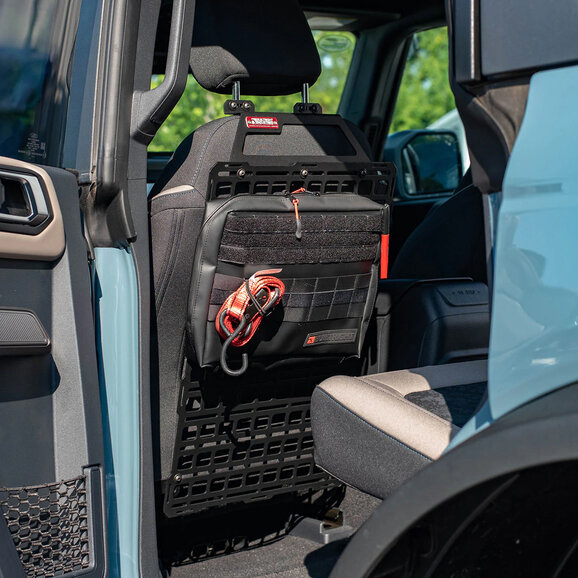 BuiltRight Seat Back Tech Plate MOLLE Panel Kit BuiltRight 104049 Seat Back Tech Plate MOLLE Panel Kit for 21-26 Ford Bronco