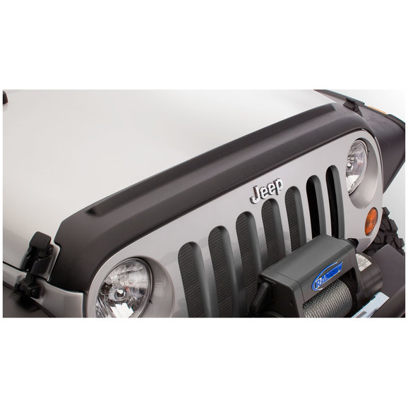 Bushwacker Trail Armor Hood Guard Bushwacker 14061 Trail Armor Hood Guard for 07-18 Jeep Wrangler JK