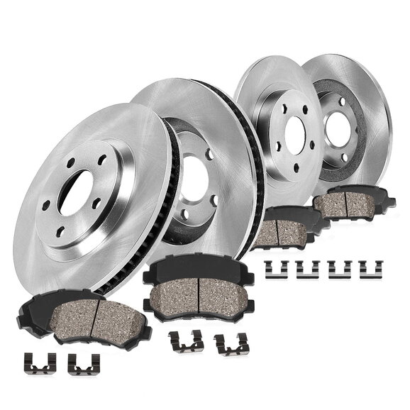 Callahan Brakes Brake Kit with Rotors & Ceramic Brake Pads Callahan Brakes Brake Kit with Rotors & Ceramic Brake Pads for 18-24 Jeep Wrangler JL (Code BRY)