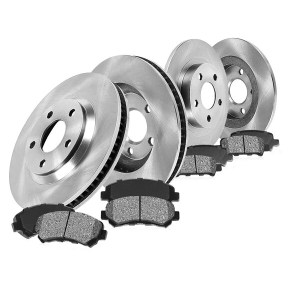 Callahan Brakes Brake Kit with Metallic Brake Pads Callahan Brakes Brake Kit with Metallic Brake Pads for 07-18 Jeep Wrangler JK
