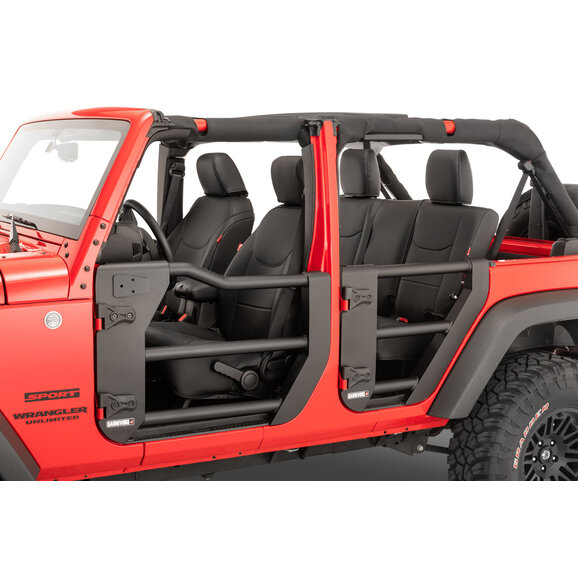Carnivore Tube Doors Carnivore  Tube Doors for 07-18 Jeep Wrangler JK