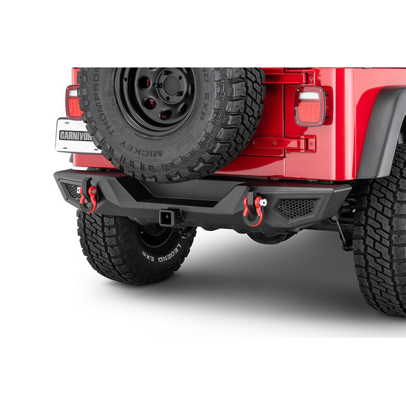 Carnivore Rear Bumper Carnivore Rear Bumper for 87-06 Jeep Wrangler YJ, TJ & Unlimited
