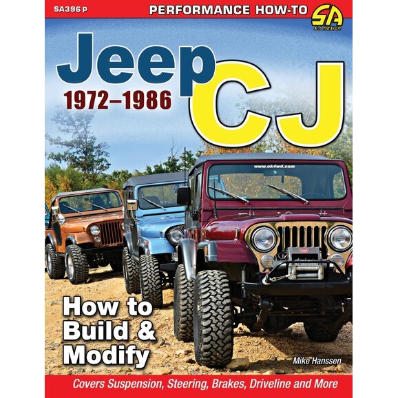 Cartech Automotive Books & Manuals Jeep CJ 1972-1986: How to Build & Modify Cartech Automotive Books & Manuals SA396P Jeep CJ 1972-1986: How to Build & Modify